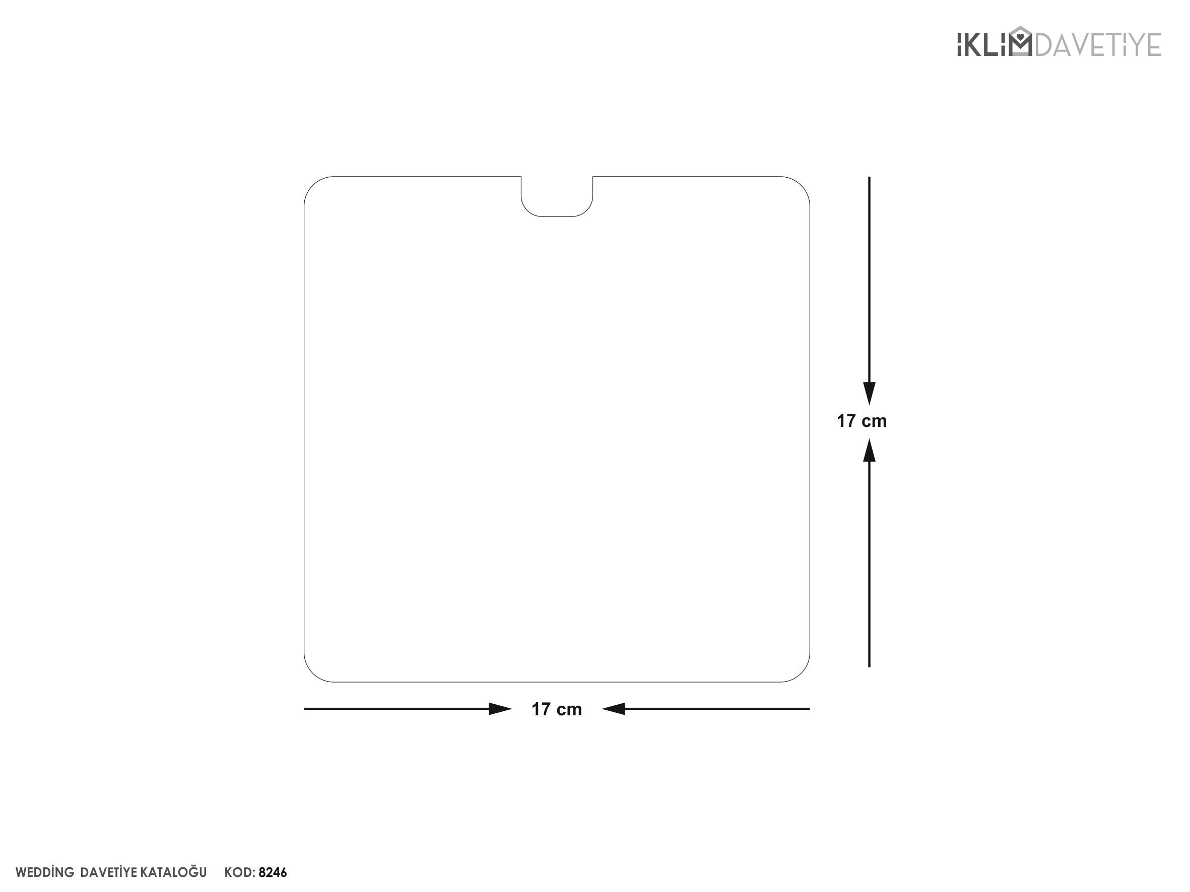 Wedding Davetiye     8246 - 5