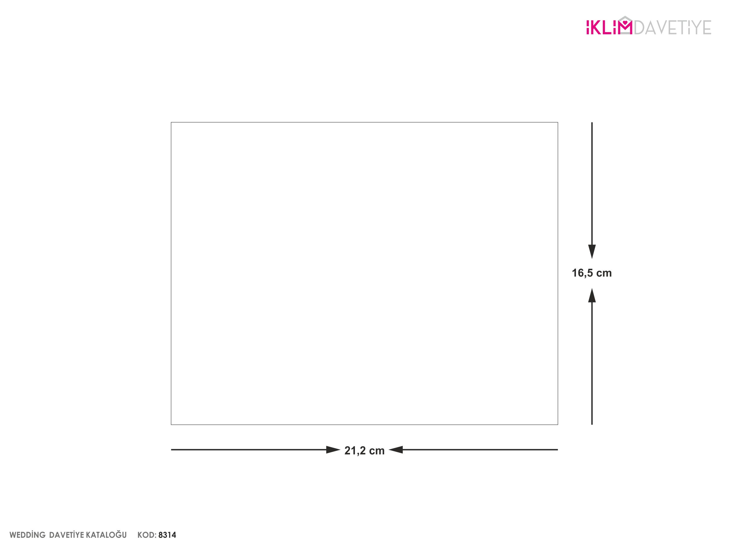 Wedding Davetiye     8314 - 7