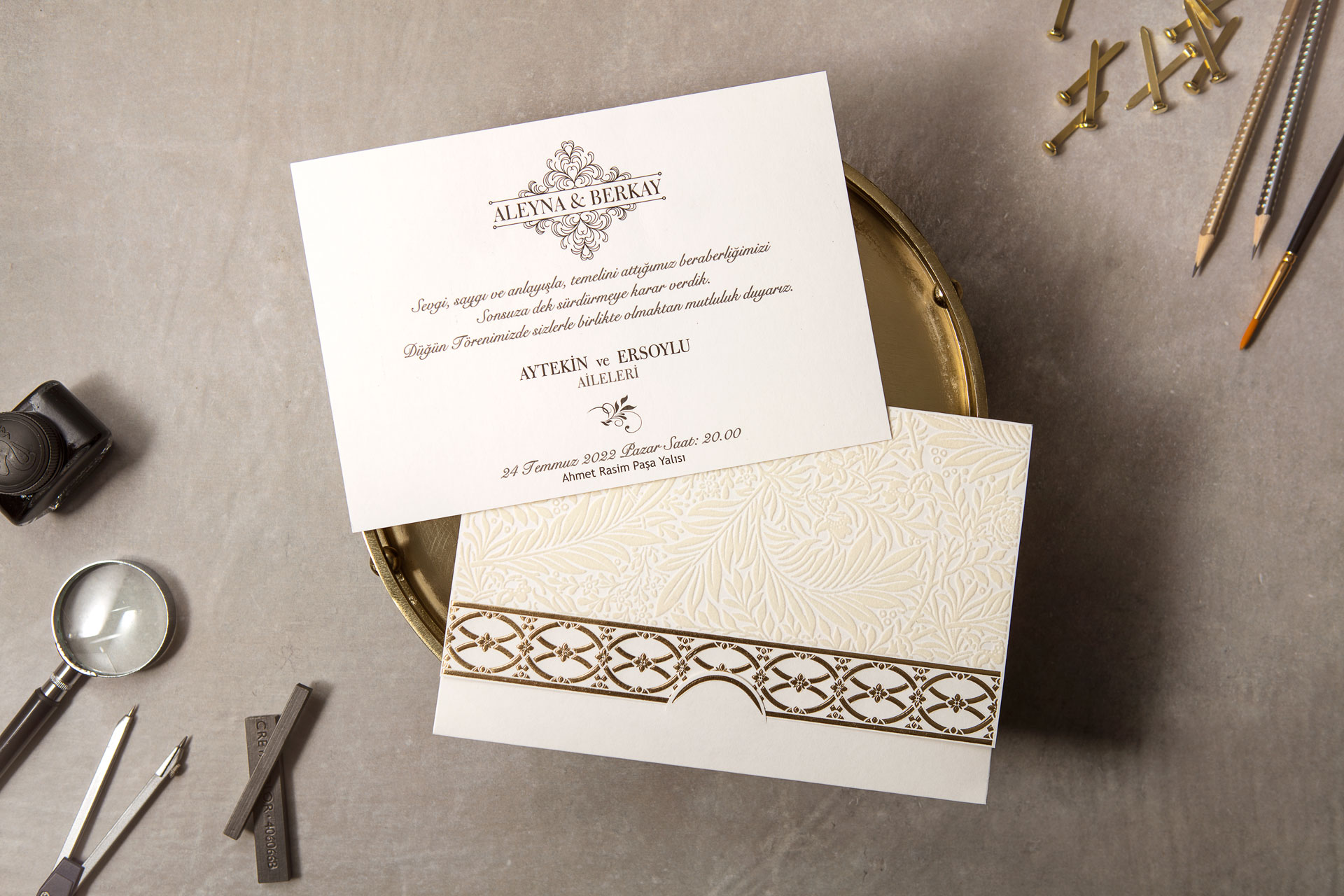 Wedding Davetiye     8378 - 3