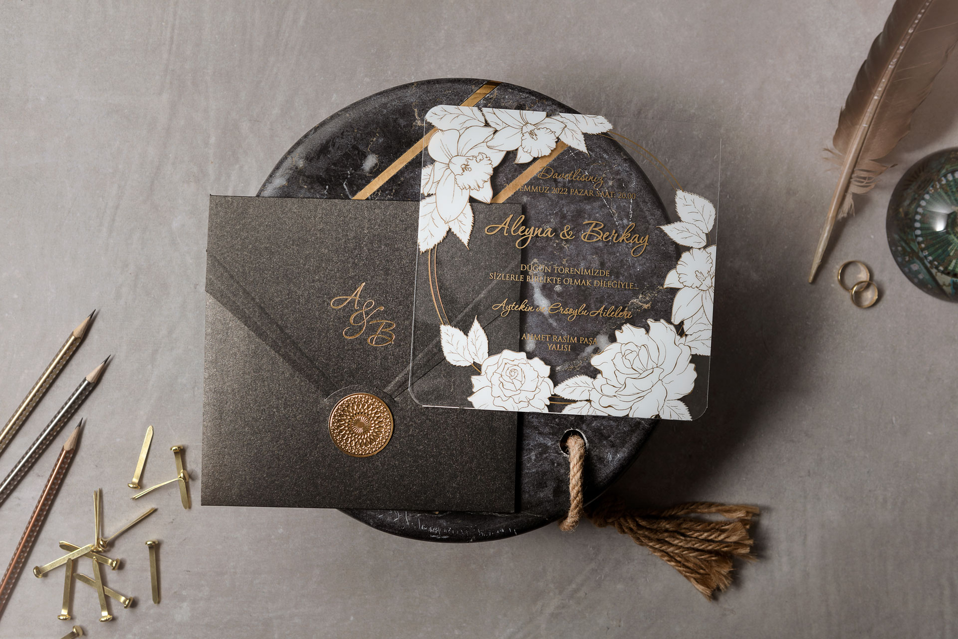 Wedding Davetiye     8379 - 2