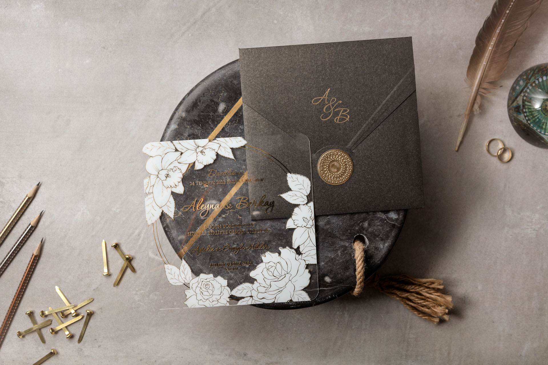 Wedding Davetiye     8379 - 3