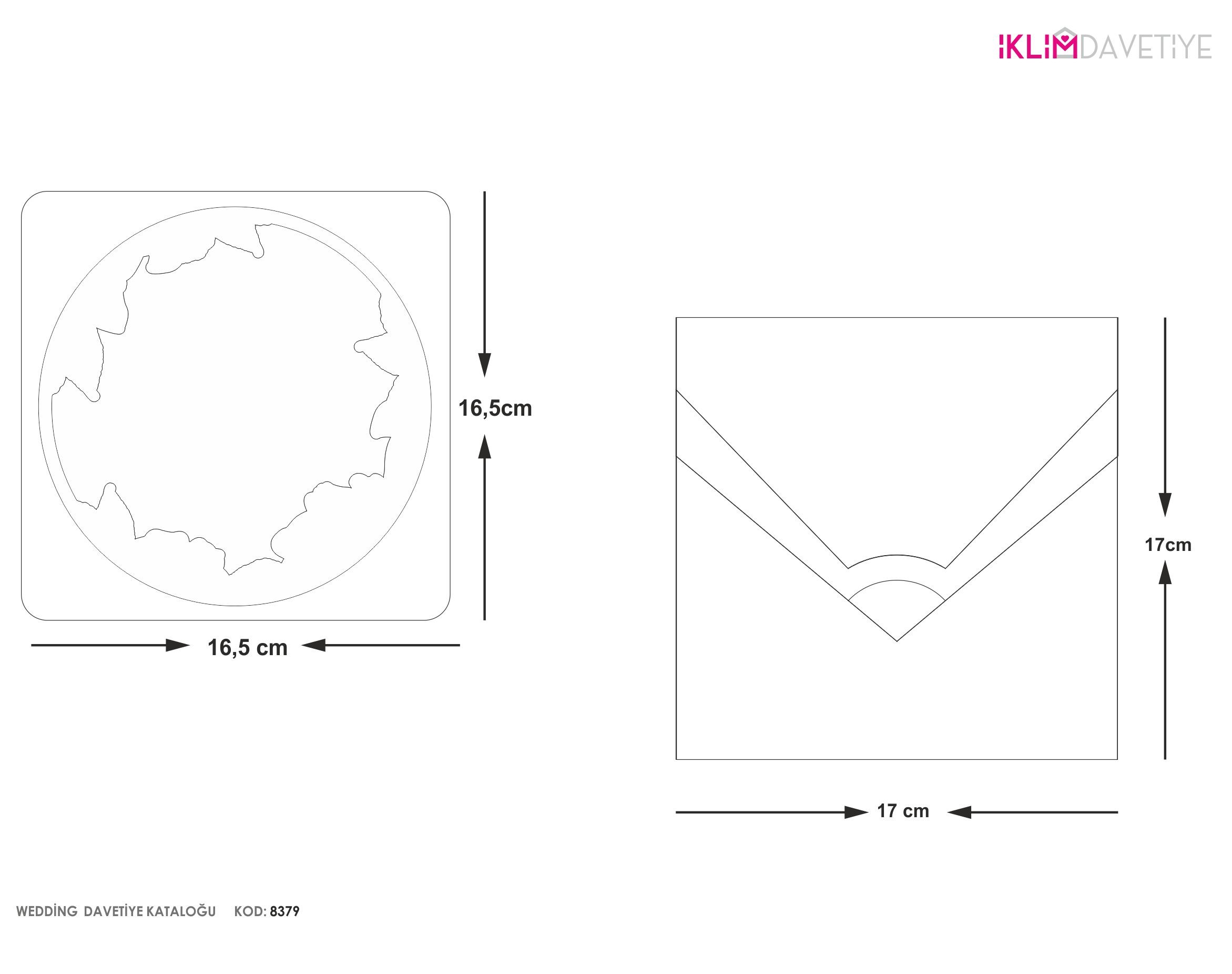 Wedding Davetiye     8379 - 7